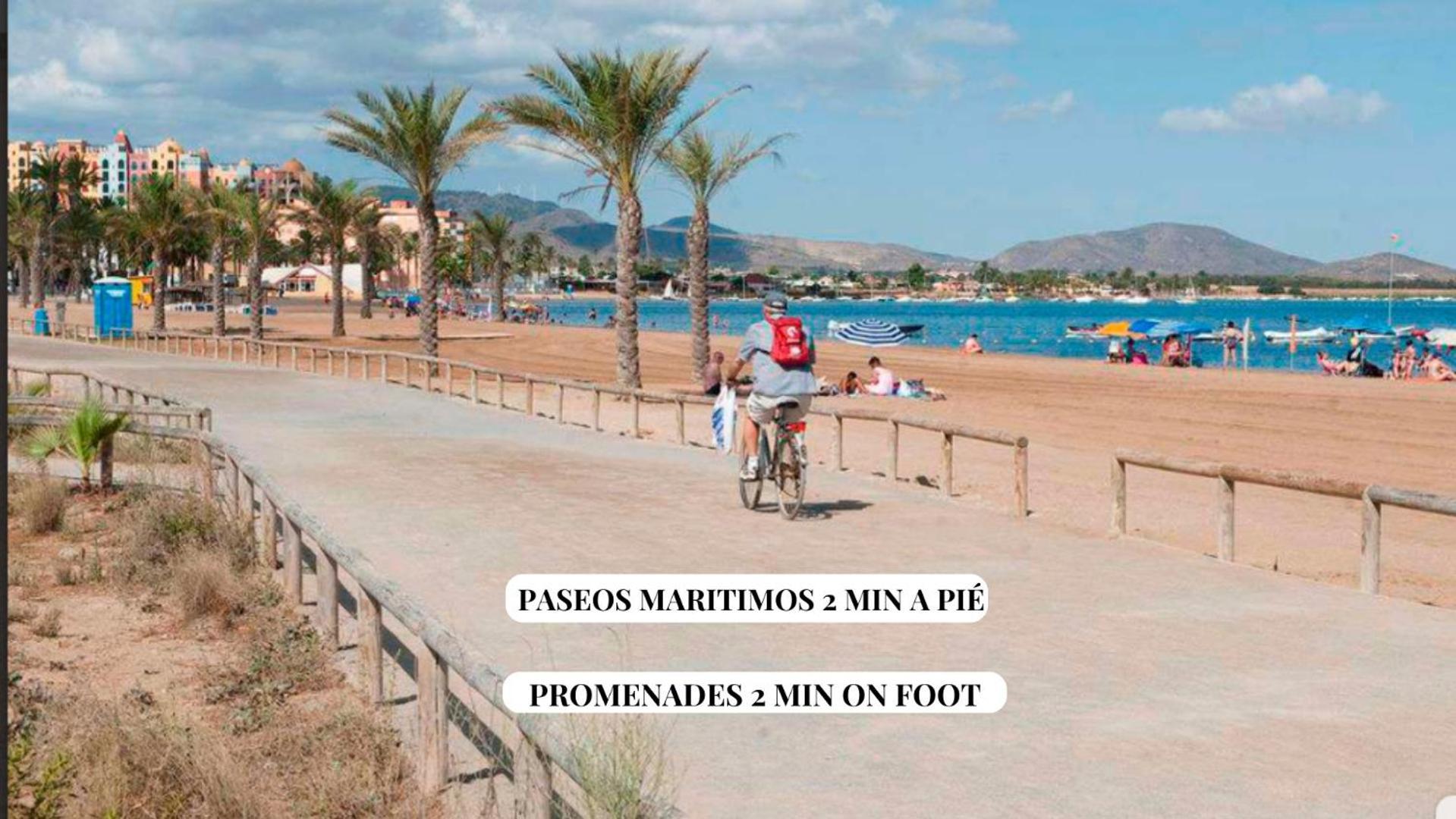 Apartamento Completo Villa Cristal Playa La Manga del Mar Menor Kültér fotó